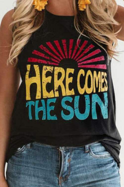 Here Comes The Sun Tank Top