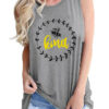 Letter Printed Tank Top