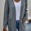 Long Sleeve Solid Color Cardigan