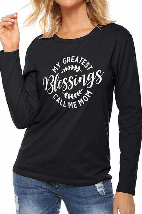 My Greatest Blessings Printed T-shirt