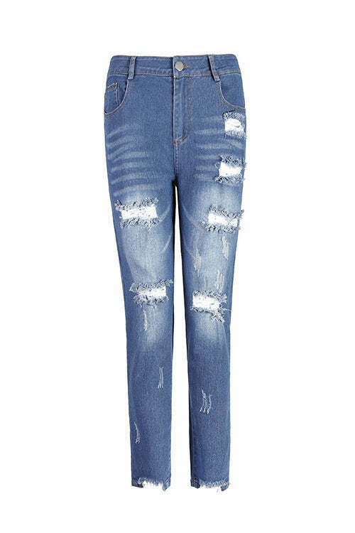 Casual Boot Cut Blue Jeans