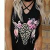 Round Neck Loose-Fitting Tank Top