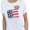 Star Flag Printed T-Shirt