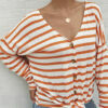 Striped T-Shirt Sweater