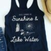 Sunshine & Lake Water Tank Top