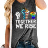 Together We Rise Casual Tank Top