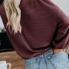 V Neck Hollow-out Long Sleeve Sweatshirt