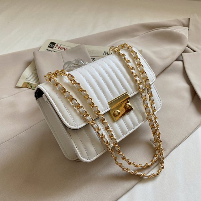 Casual Elegant Solid Chains Bags