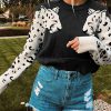 Fashion Casual Leopard Pullovers O Neck Sweaters(7 Colors)